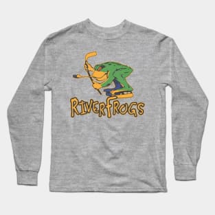 Defunct Louisville River Frogs Hockey Team Long Sleeve T-Shirt